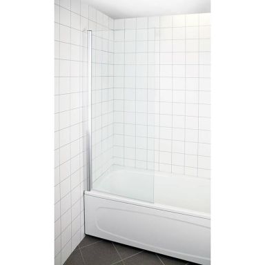 Arrow Bath Kylpyammeen seinä käännettävä, kirkas lasi, 1500 x 800 mm