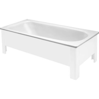 Ifö Caribia BK-HF 16 Badkar för halvfront, 1570 x 700 mm
