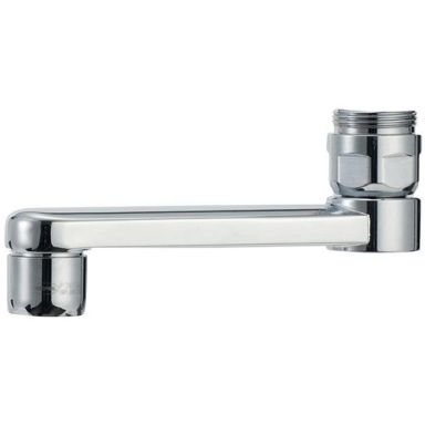 Mora 450284AE Utloppspip för köksblandare, svängbar 120°