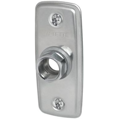 Vatette 8550613 Väggbricka 1-håls, 15 mm
