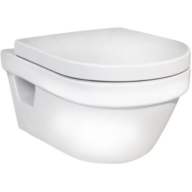 Gustavsberg 5G84 WC-istuin kovalla kannella