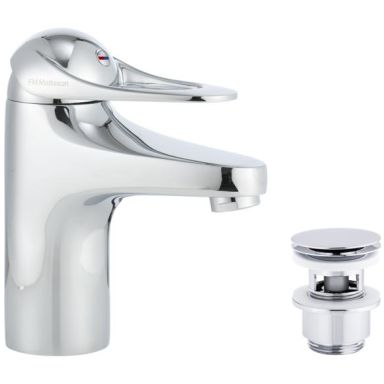 FM Mattsson 9000E 80635000 Tvättställsblandare med push down-ventil