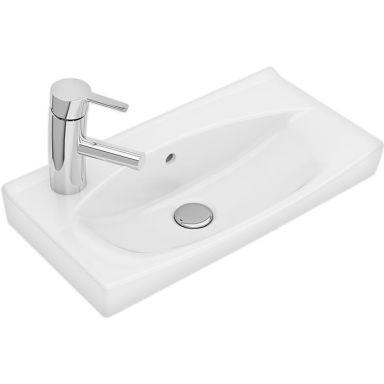 Ifö Spira 15088 Tvättställ 51,5 cm, kranhål vänster