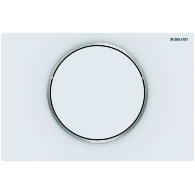 Geberit Sigma 10 Spolplatta med stoppfunktion