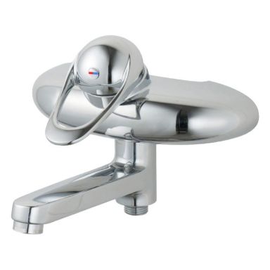 FM Mattsson 9000E 81900000 Badkarsblandare 160 c/c, med vrIdomkastarpip