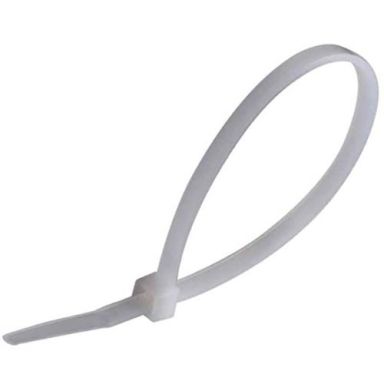 Gelia 4005320372 Buntebånd 140 x 3,6 mm, hvit 100-pakning