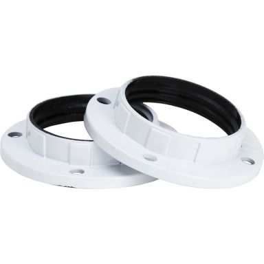 Gelia 4079790322 Skjermring E14, hvit, 2-pakning