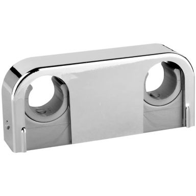 Faluplast Snap 14025 Rörklämma dubbel, 18-22 mm, krom