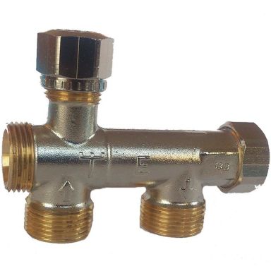 Danfoss 013G3155 Fördelare till radiatorkoppel RA-KE, 1-rörs