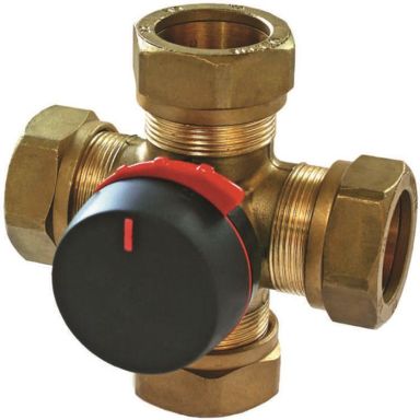 ESBE VRB143 Shuntventil 4-veis, 22 mm