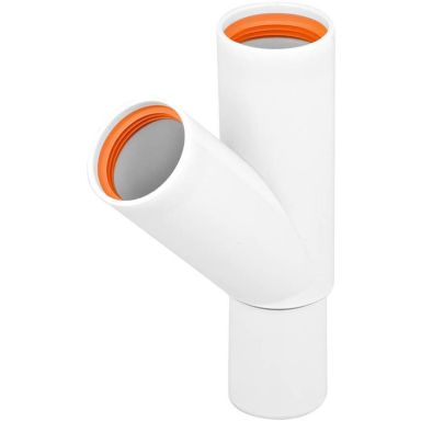 Faluplast 2316141 Grenrör 40 mm, 45°