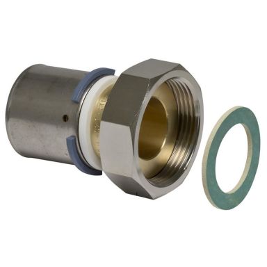 Uponor 1878155 Presskoppling med löpmutter, 40 x 40 mm