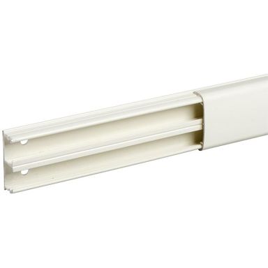 Schneider Electric Optiline 1230 Minikanava PVC, 12 x 30 mm, valkoinen