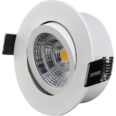 Designlight Q-2MW Downlight med driver, 2700 K, tilt