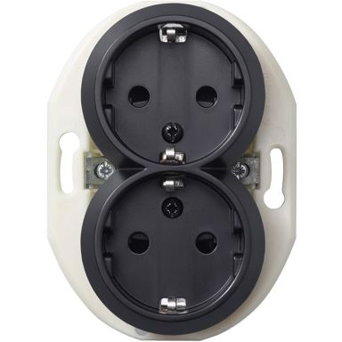 Schneider Electric Renova WDE011322 Seinäpistorasia ilman kehystä, maadoitettu, 2-osainen