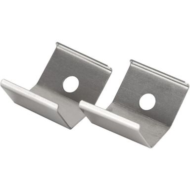 Hide-a-Lite Art Corner Monteringsklips til Art Corner, aluminium, 2-pakk