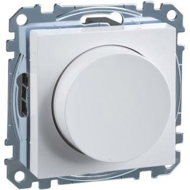 Schneider Electric Exxact WDE002299 Dimmer LED, 4–400 W, hvit