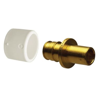 Uponor 1870517 Patteriadapteri 15 x 15 mm, suora, sileä pää