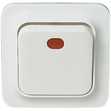 Schneider Electric Trend 183014700 Vipptryckknapp inkl. glimlampa