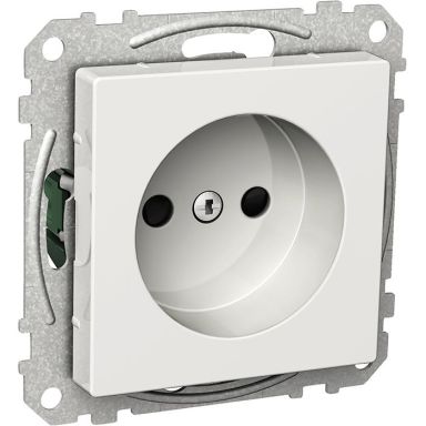 Schneider Electric Exxact WDE002171 Seinäpistorasia maadoittamaton, 1-osainen