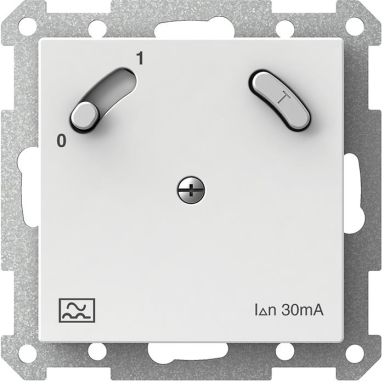 Schneider Electric Exxact WDE002389 Jordfeilbryter innfelt, med testknapp