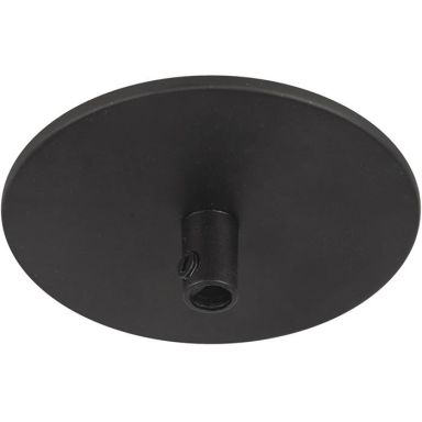 Hide-a-Lite 7910369 Takkopp infälld, med fjäder, svart