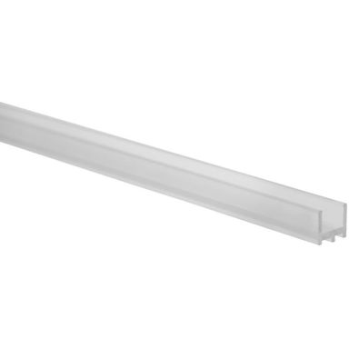 Hide-a-Lite 7503634 U-profiili muovi, 15 mm x 2 m