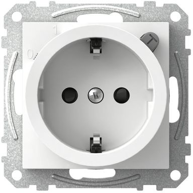 Schneider Electric Exxact WDE002323 Stikkontakt med jordfeilbryter, 1-veis