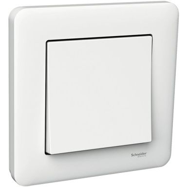 Schneider Electric Exxact Primo Strömbrytare trapp/1-pol, vit