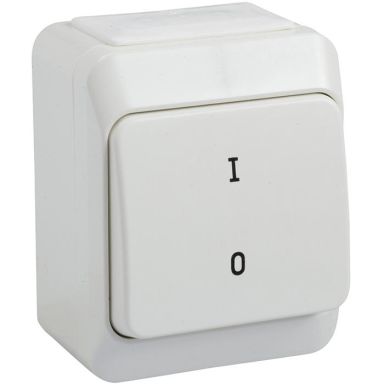 Schneider Electric Aqua Stark 183500600 Strömbrytare 2-pol, vit