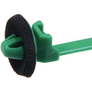 Hellermann Tyton 126-03100 Kabelbindere med pilespids fastgørelse og forsegling, pakke med 500