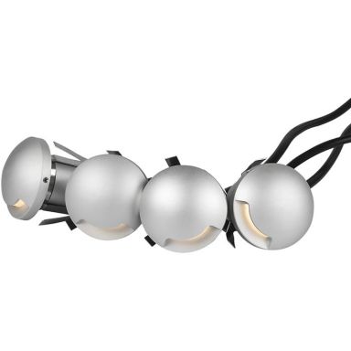 Hide-a-Lite Steplight Garden Kit Trappstegsbelysning aluminium, 3000 K