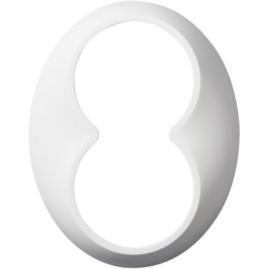Schneider Electric Renova WDE011404 Kehys 2-suuntaiselle pistorasialle, valkoinen