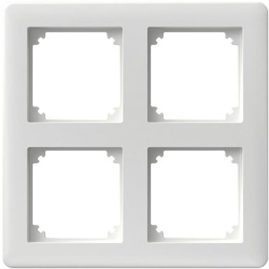 Schneider Electric Exxact Primo Yhdistelmäkehys matriisi, 2 x 2 lokeroa, valkoinen