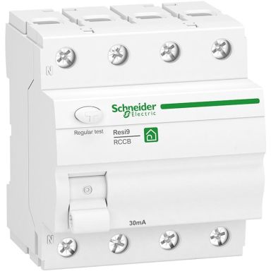 Schneider Electric Resi9 Jordfelsbrytare 4-pol, 40 A