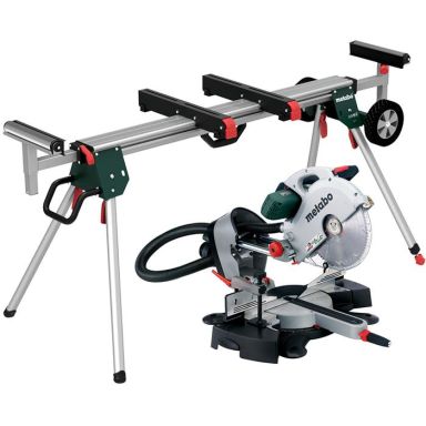 Metabo KGS 315 PLUS Katkaisu- ja jiirisaha KSU 401 arbetsbord - työpöydällä