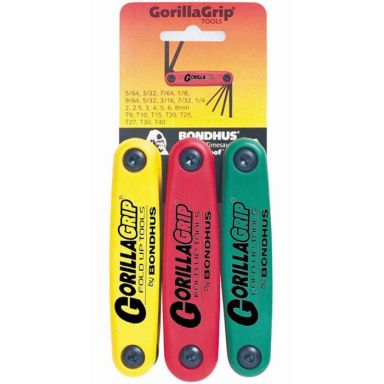 Bondhus GorillaGrip Foldesæt tomme/mm/torx