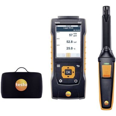 Testo 440 Hiilidioksidin mittaussarja sis. Bluetooth