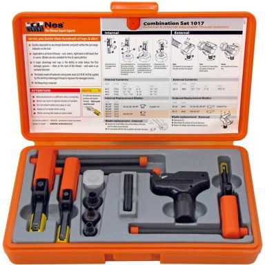 NES 1017 Gjengereparasjonssett utvendig 4–19 mm, innvendig 8–20 mm