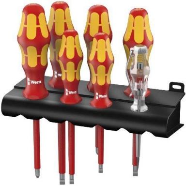 Wera Kraftform Plus 006148 Ruuvitalttasarja 7 osaa + teline