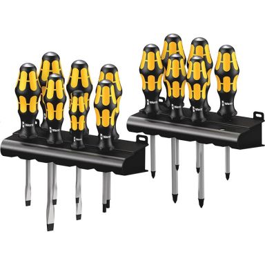 Wera Kraftform Big Pack 900 Skruvmejselsats 13 delar + rack