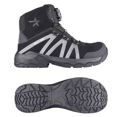 Solid Gear Onyx Turvakengät S3, BOA®, musta