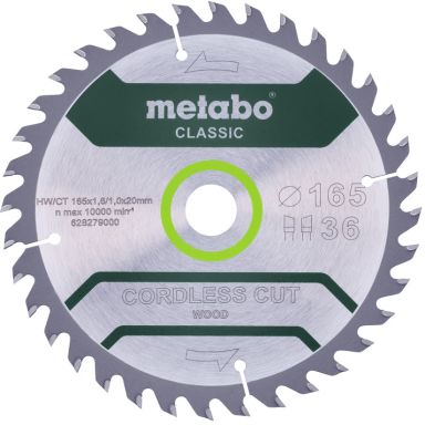 Metabo 628279000 Sahanterä 165x20mm/36T