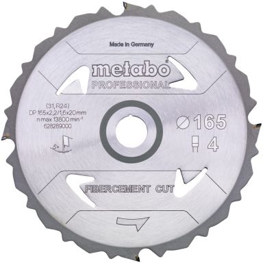Metabo 628287000 Savklinge 160x20 mm, 4T