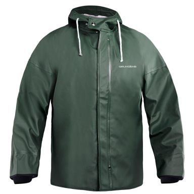 Grundéns 10022 Brigg 44 Regnparkas grønn, vanntett, slitesterk