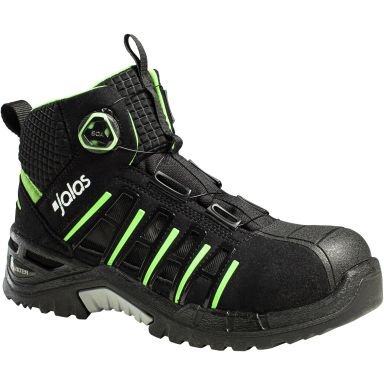 Jalas 9945 Exalter Easyroll Turvakengät S1, P, BOA®, musta/lime