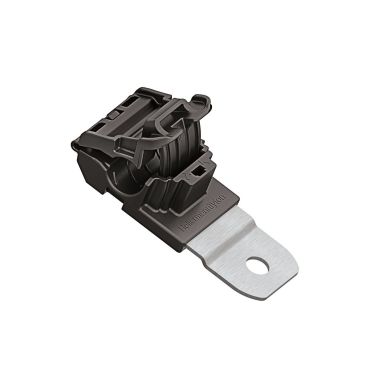 Hellermann Tyton 151-01671 Kaapeliliitin suljettu, musta