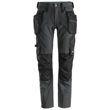 Snickers Workwear 6208 LiteWork Arbetsbyxa grå/svart