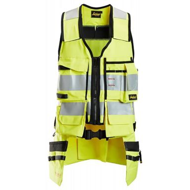 Snickers Workwear 4260 ProtecWork Liivi palonkestävä, huomioväri, keltainen