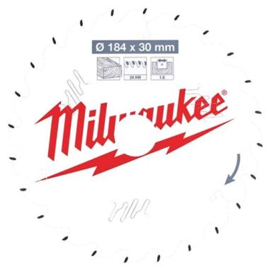 Milwaukee CSB P W Sågklinga 184x1,6x30 mm, 24T
